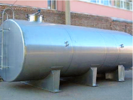 Single-layer storage tank