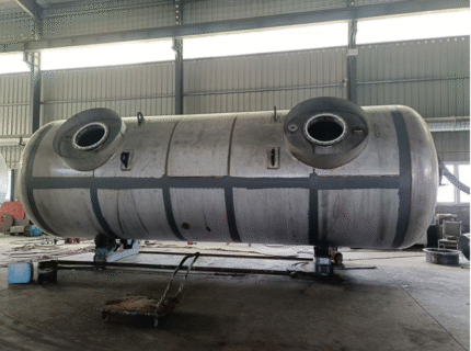 Stainless steel double-layer tank
